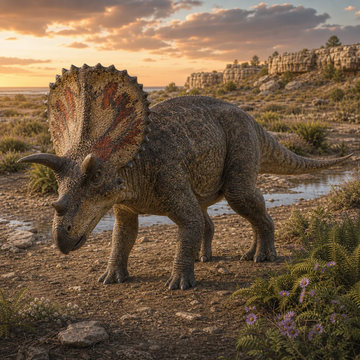 Agujaceratops — reconstrução científica