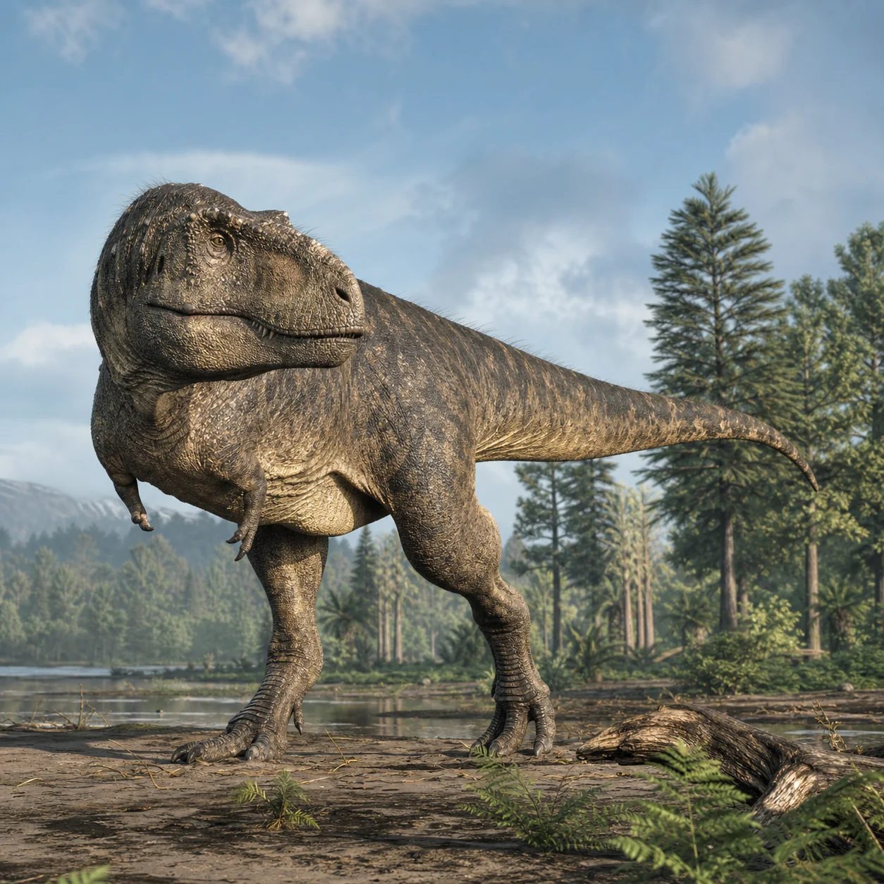 Albertosaurus — reconstrução científica