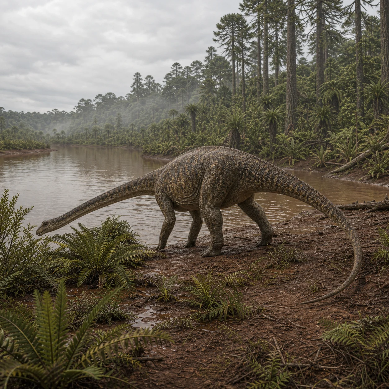 Amazonsaurus — reconstrução científica