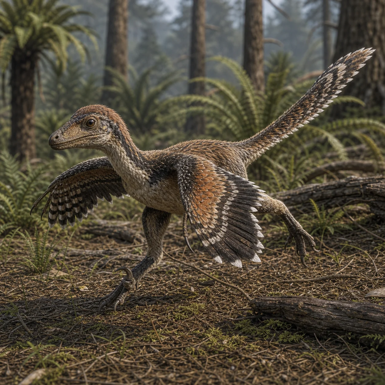 Anchiornis — reconstrução científica
