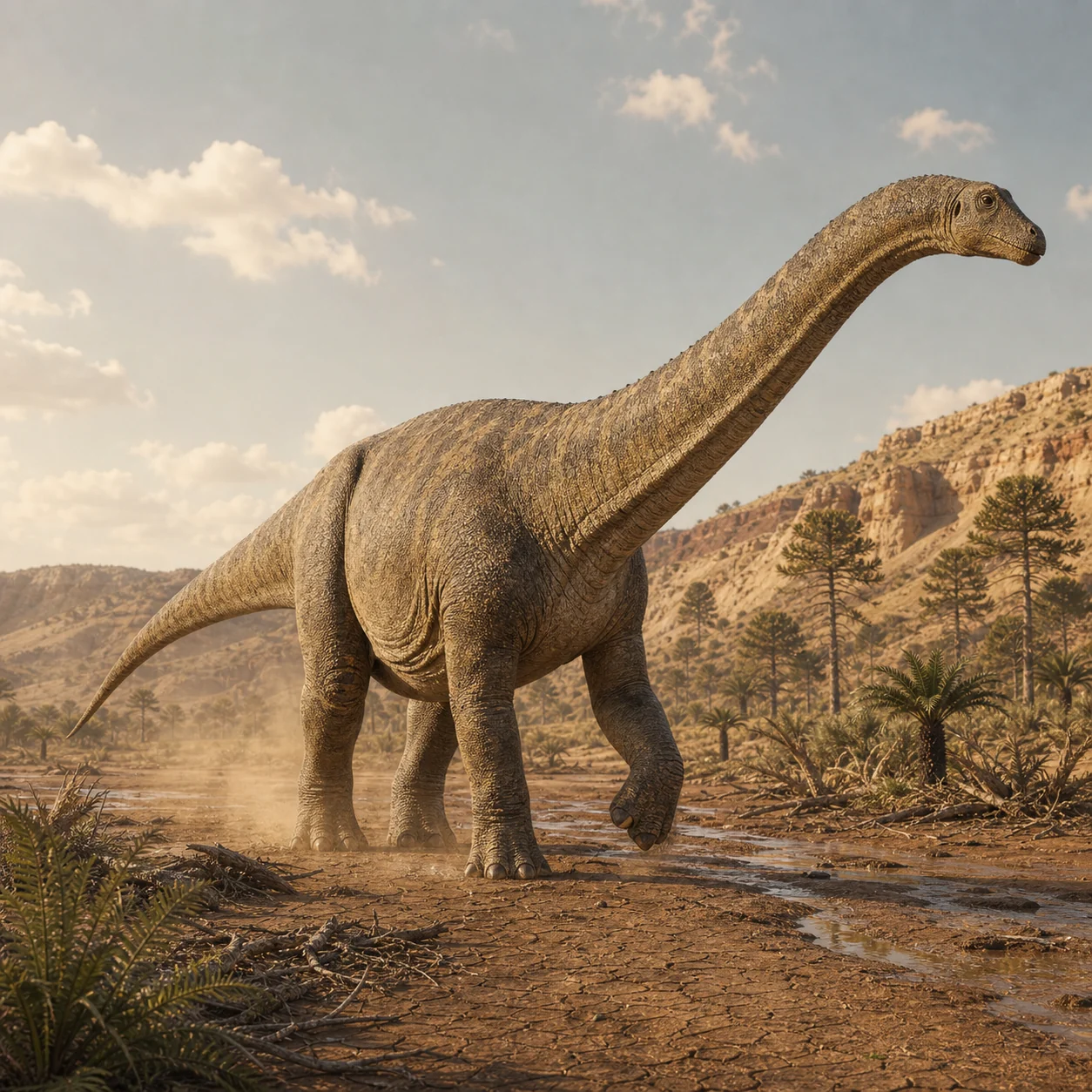 Aragosaurus — reconstrução científica