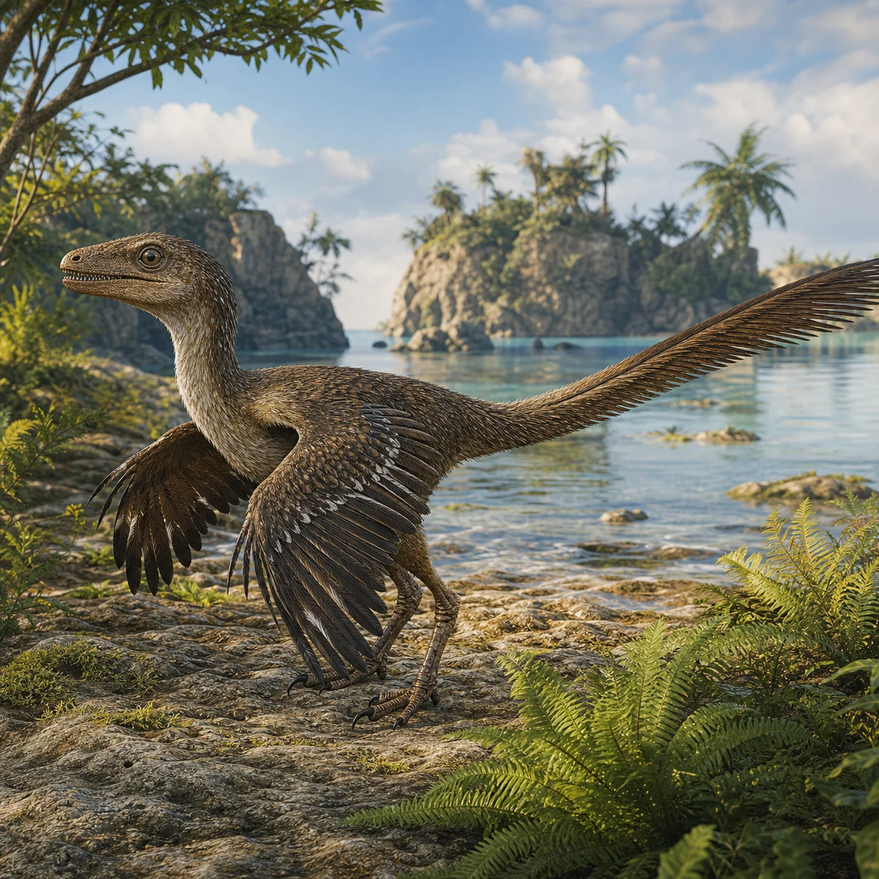 Archaeopteryx — reconstrução científica
