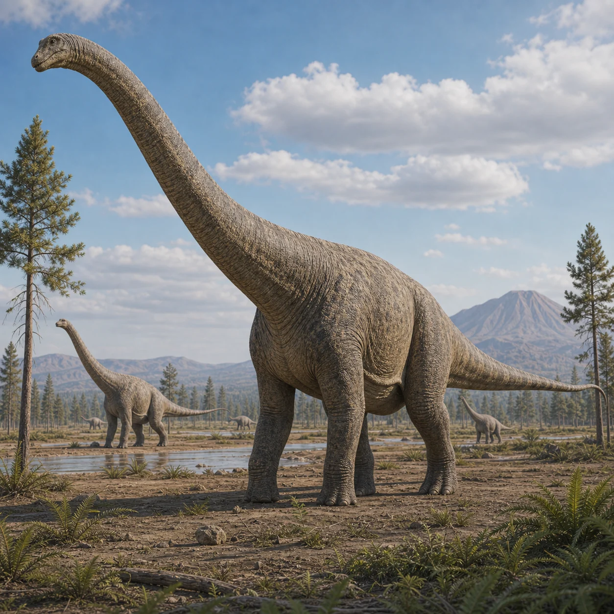 Argentinosaurus — reconstrução científica