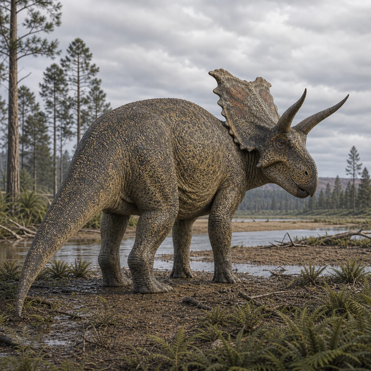 Arrhinoceratops — reconstrução científica
