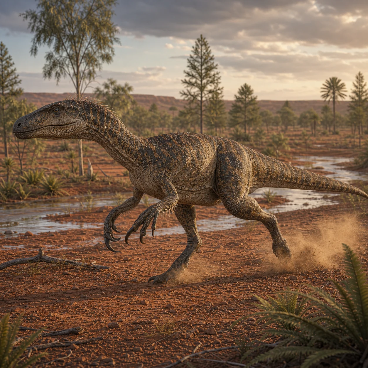 Australovenator — reconstrução científica