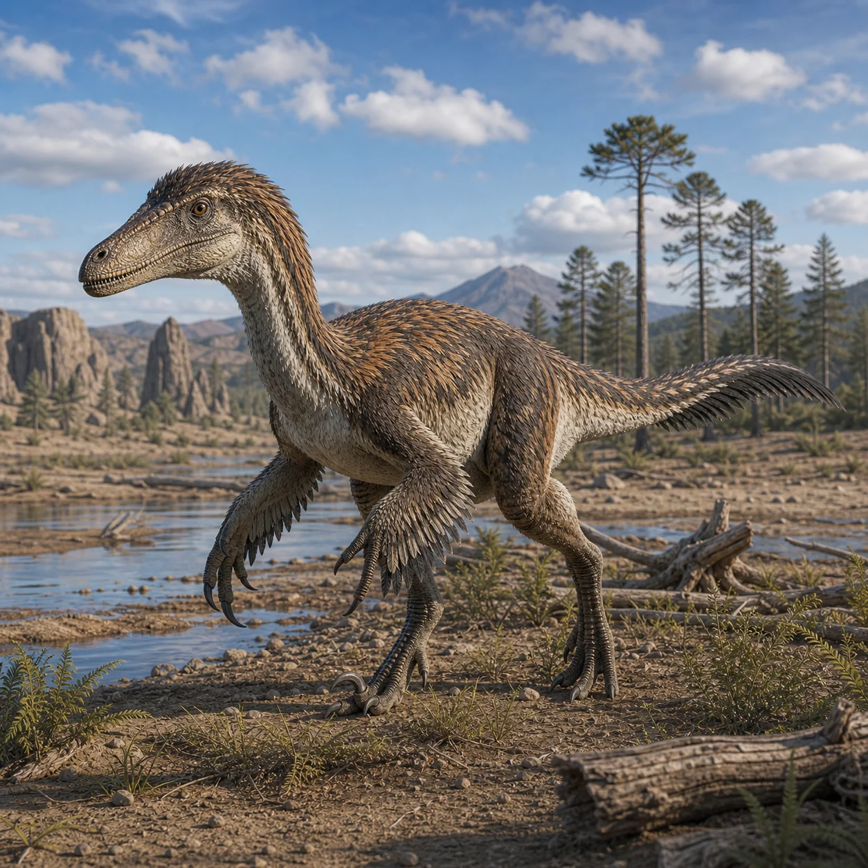 Austroraptor — reconstrução científica