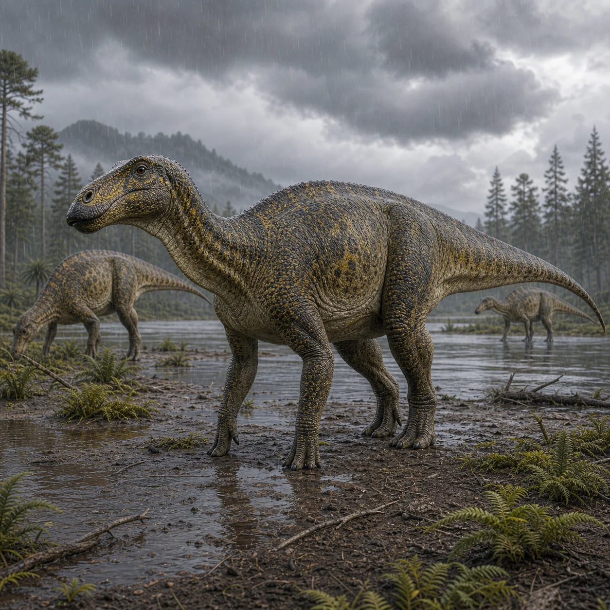 Bactrosaurus — reconstrução científica