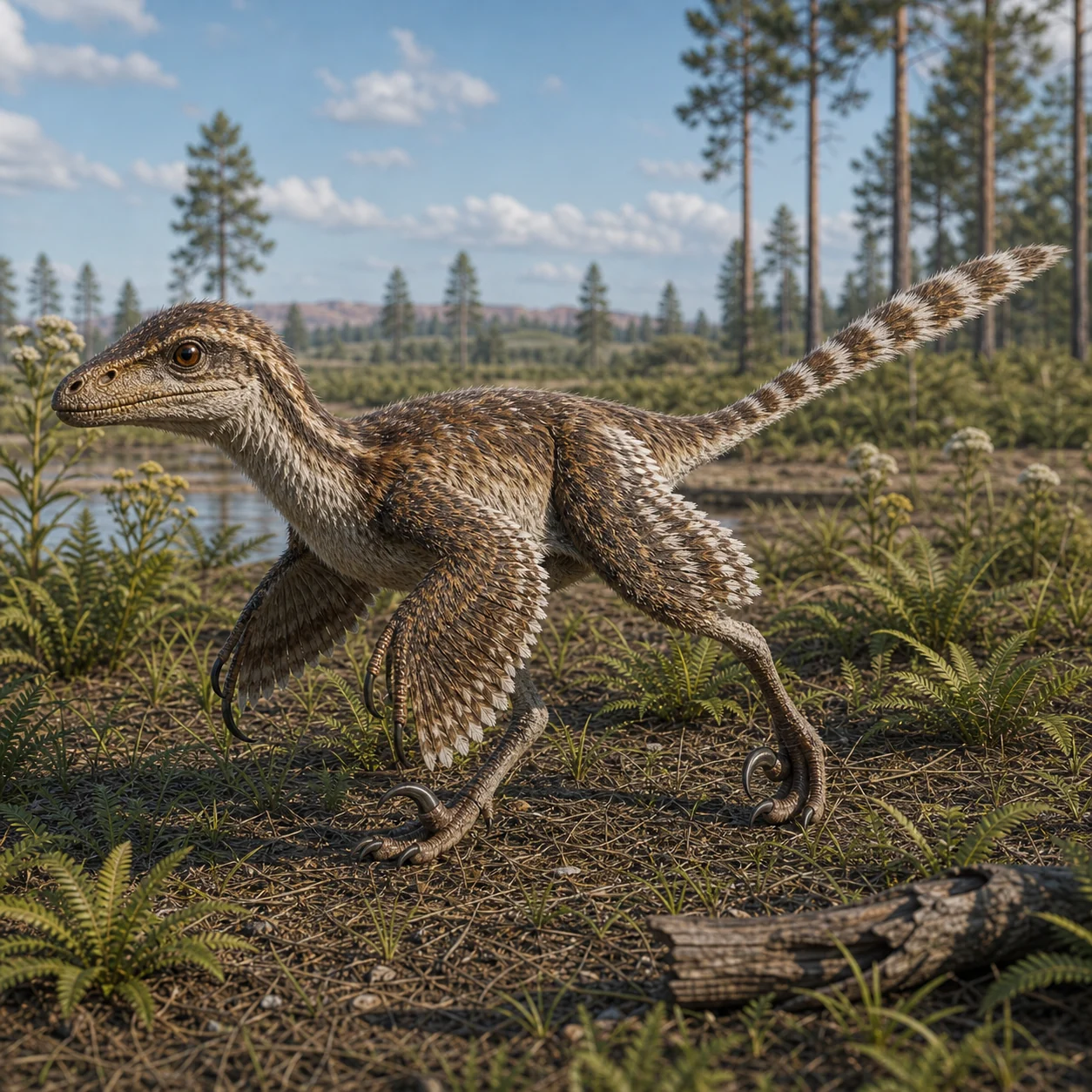 Bambiraptor — reconstrução científica