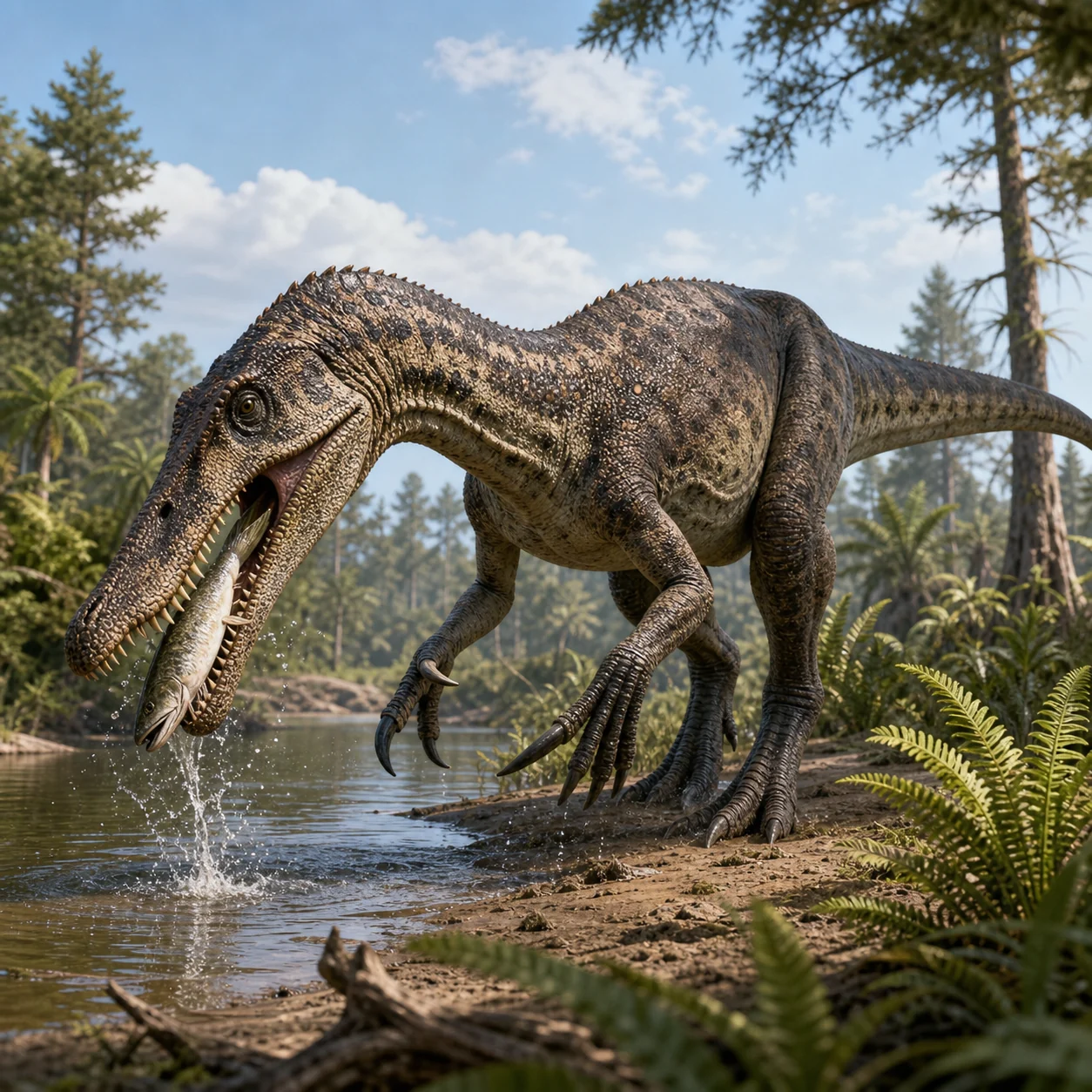 Baryonyx — reconstrução científica