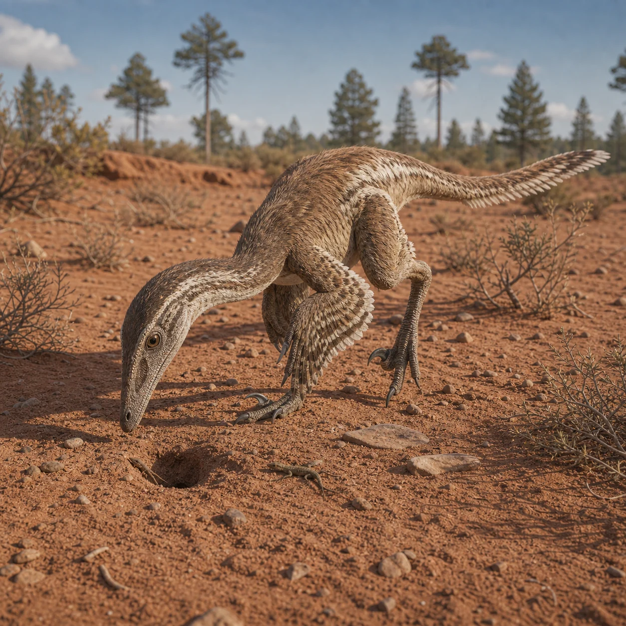 Buitreraptor — reconstrução científica