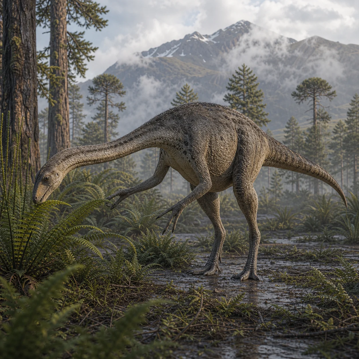 Chilesaurus — reconstrução científica