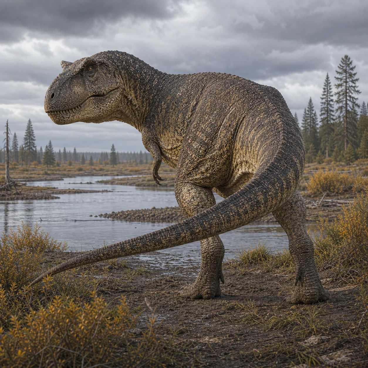 Daspletosaurus — reconstrução científica