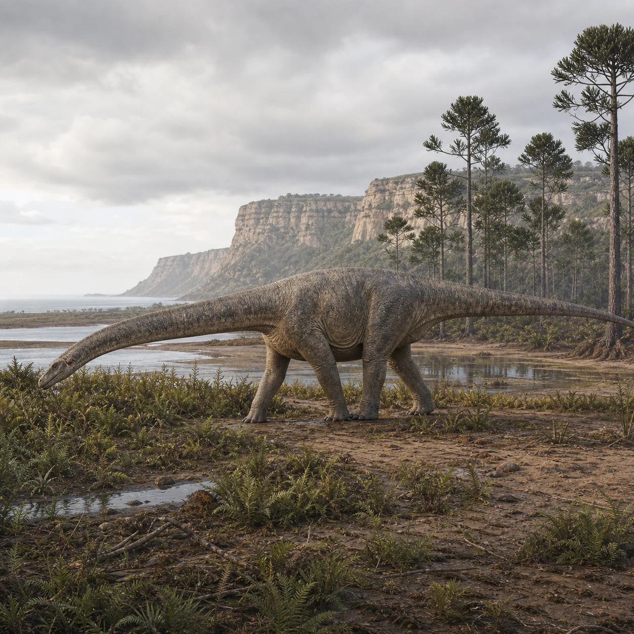Dinheirosaurus — reconstrução científica