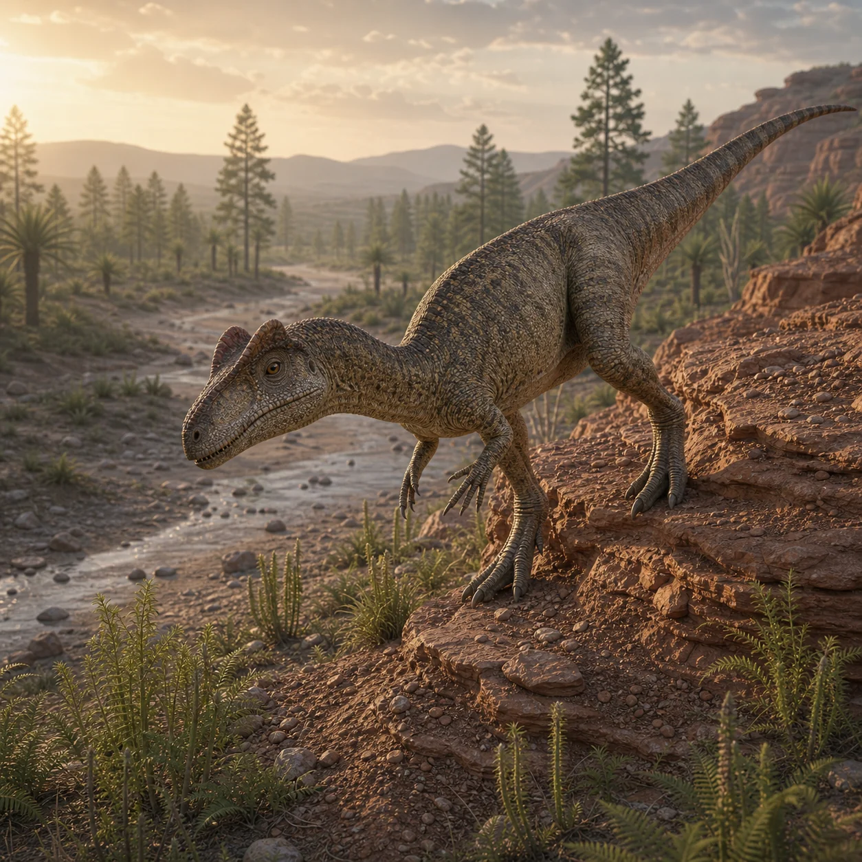 Dracovenator — reconstrução científica