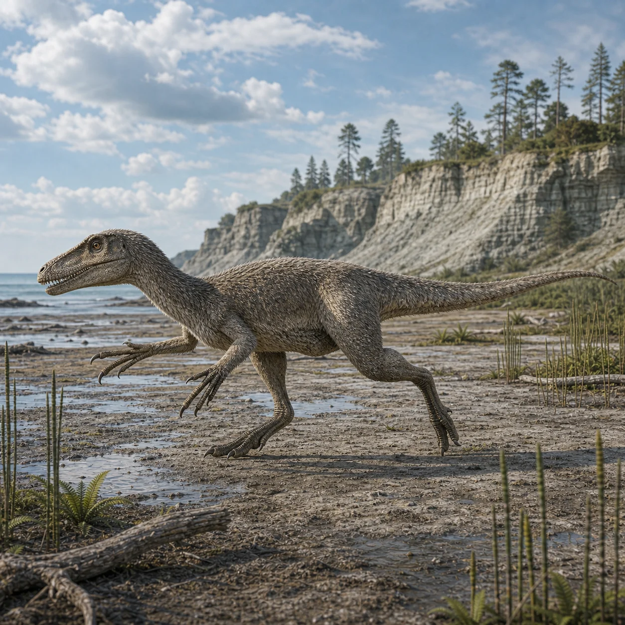 Eotyrannus — reconstrução científica