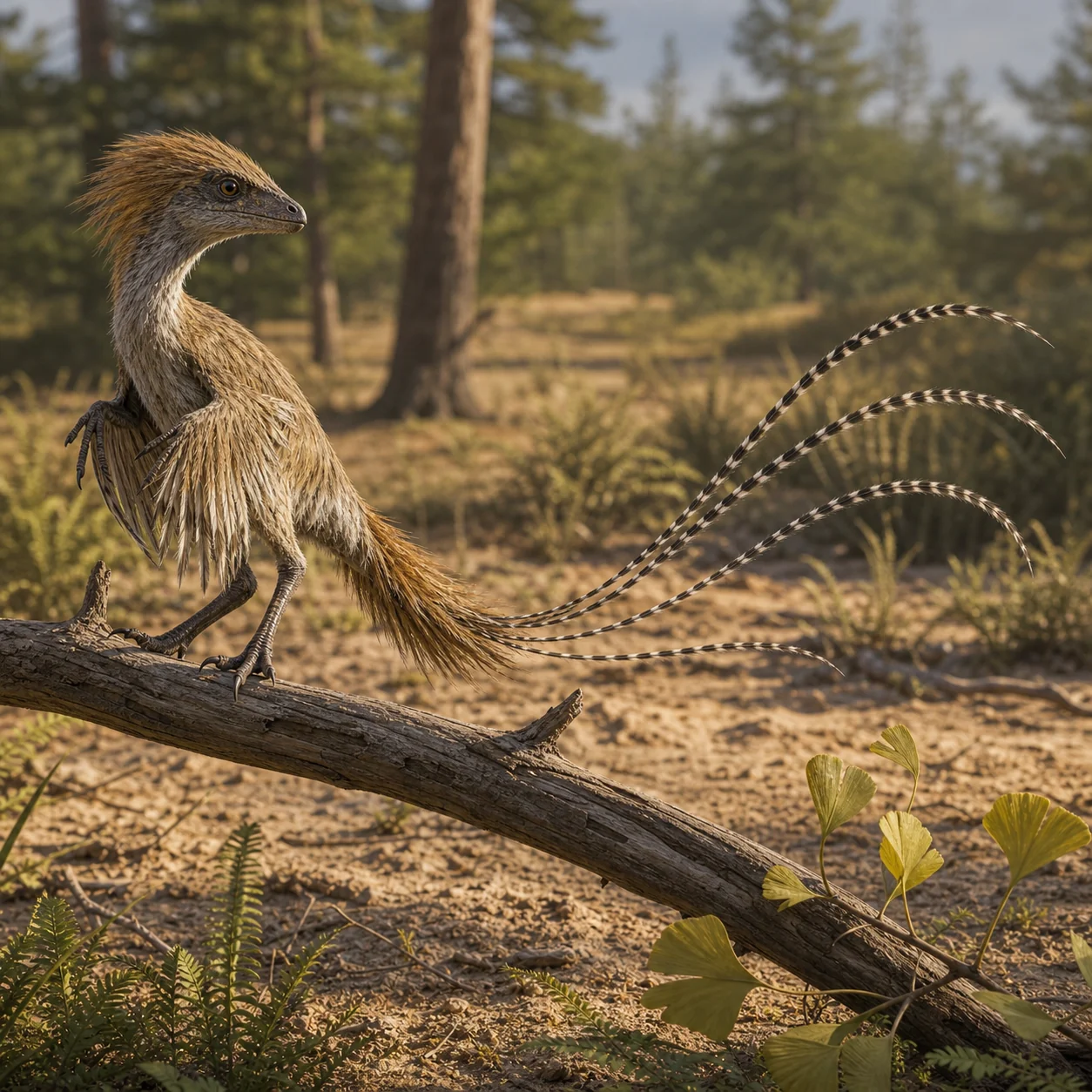 Epidexipteryx — reconstrução científica