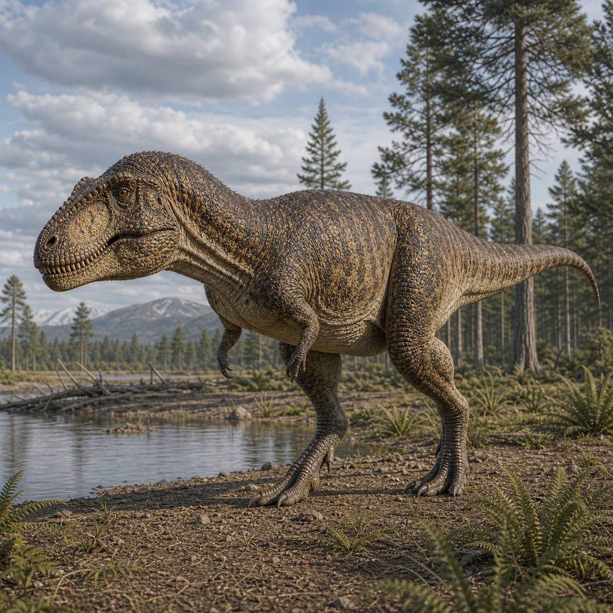 Gorgosaurus — reconstrução científica