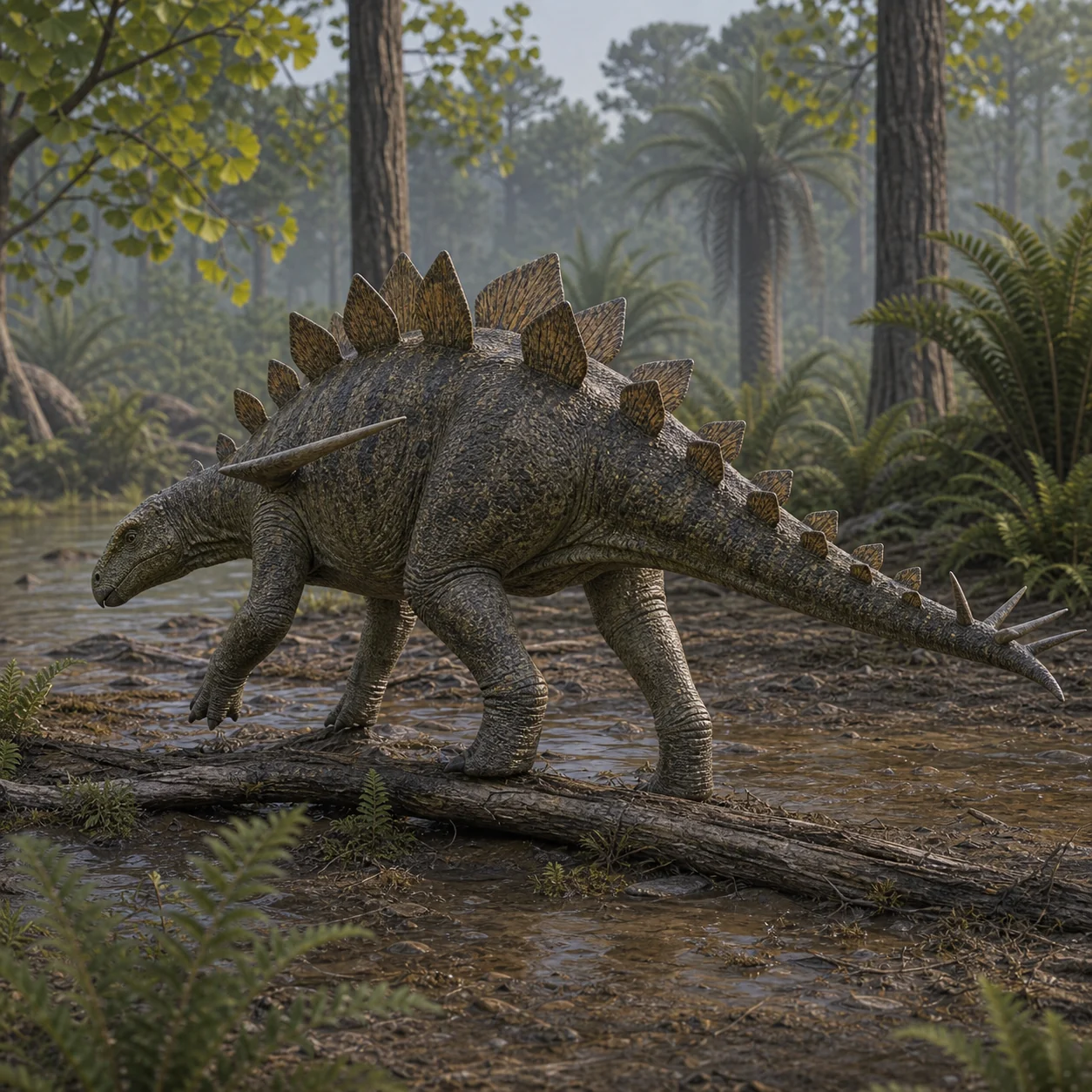 Huayangosaurus — reconstrução científica