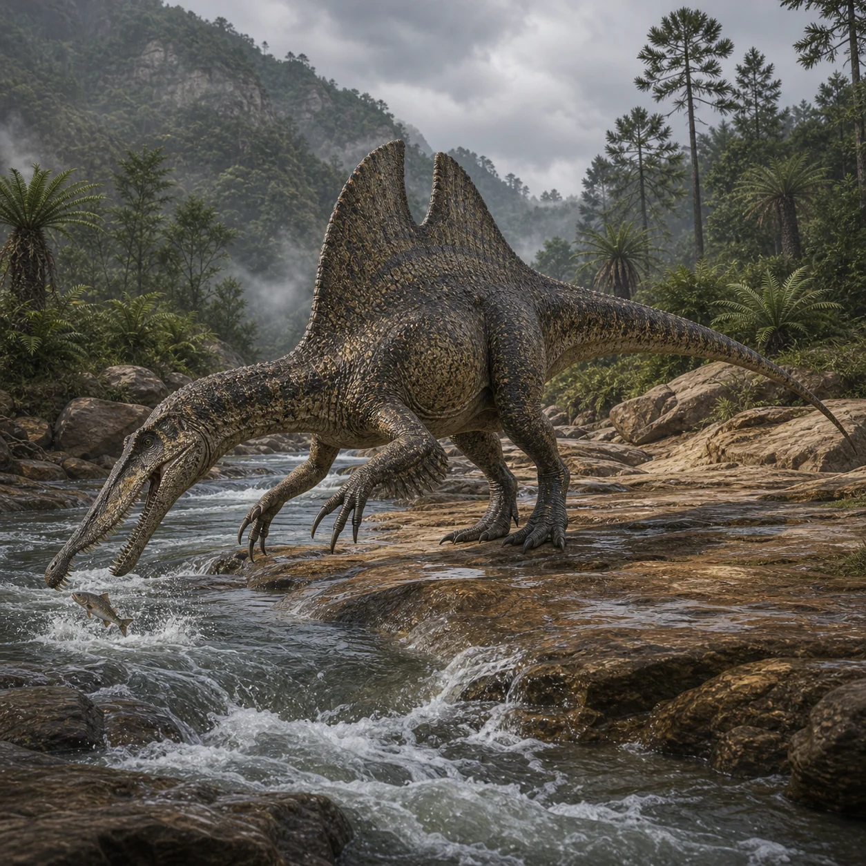 Ichthyovenator — reconstrução científica