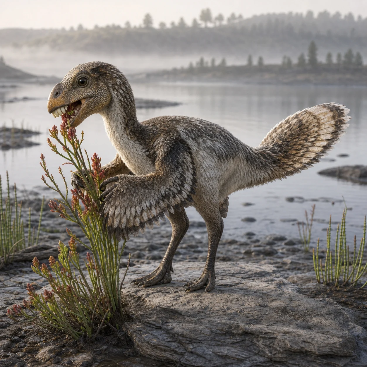 Incisivosaurus — reconstrução científica