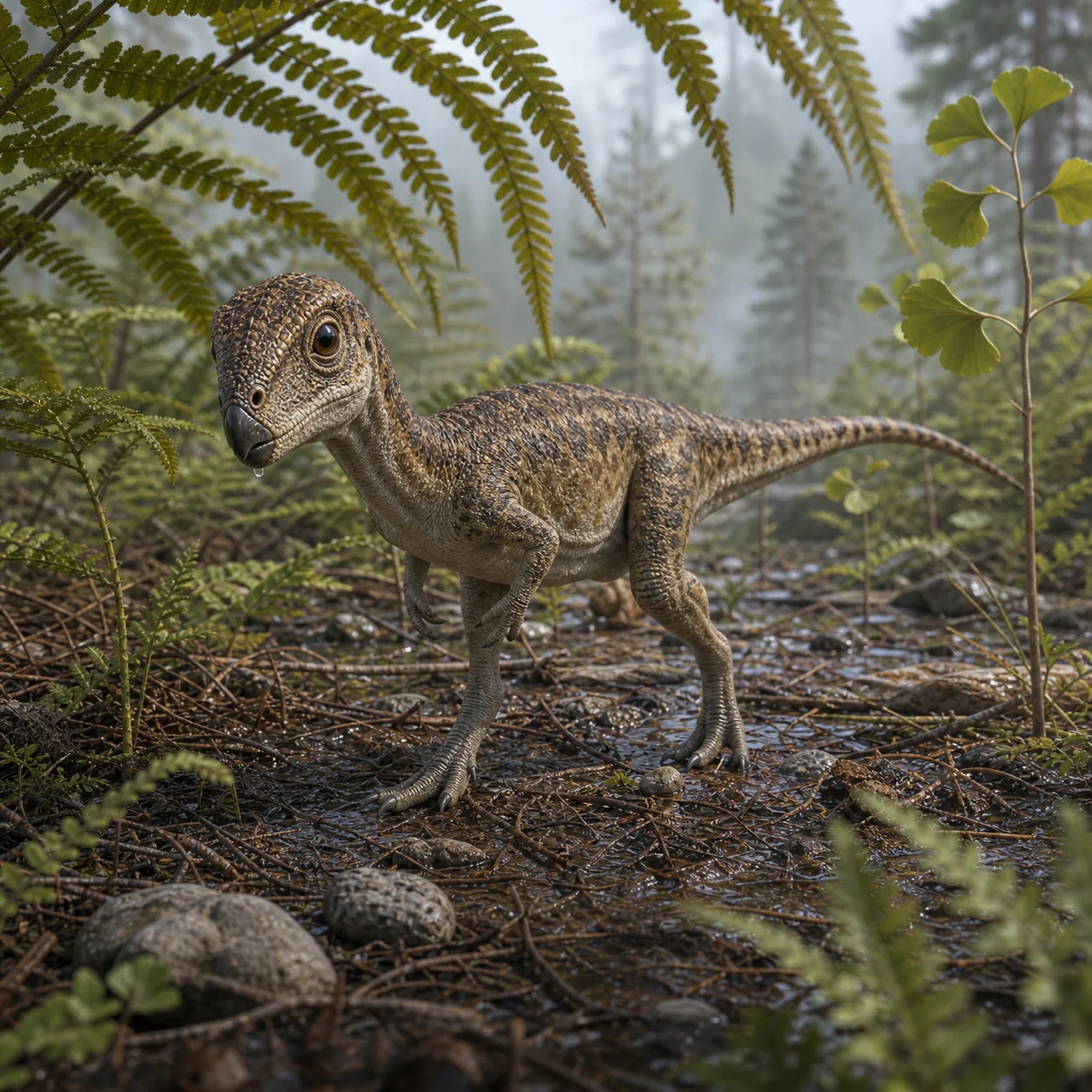 Jeholosaurus — reconstrução científica