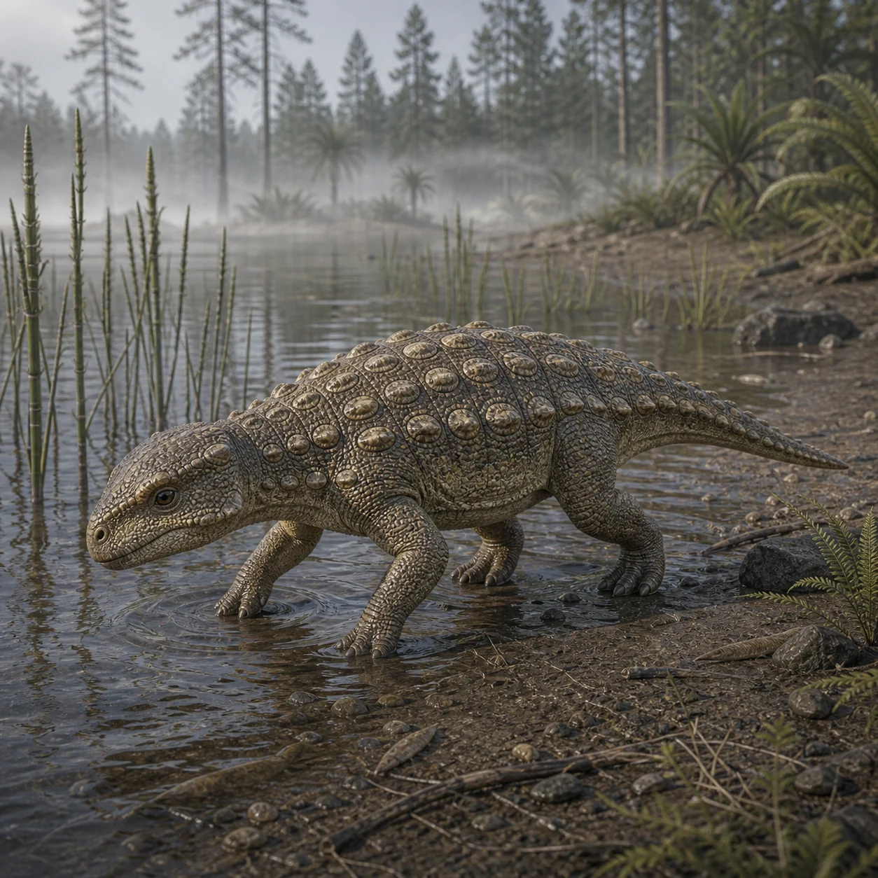 Liaoningosaurus — reconstrução científica