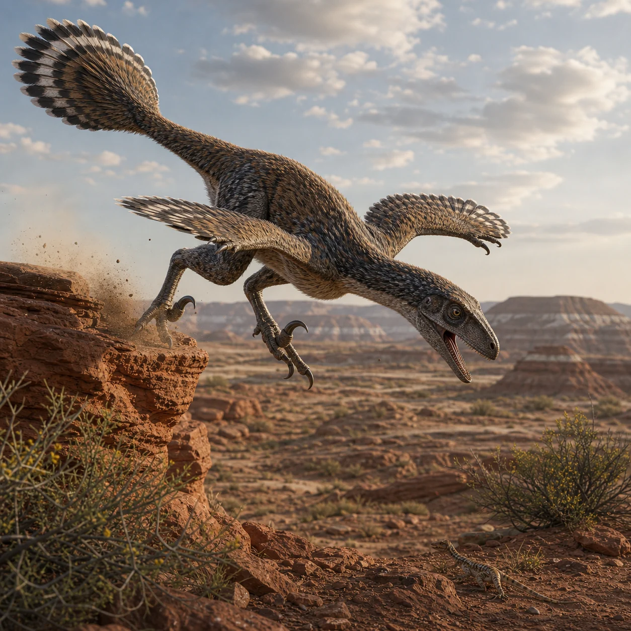 Linheraptor — reconstrução científica