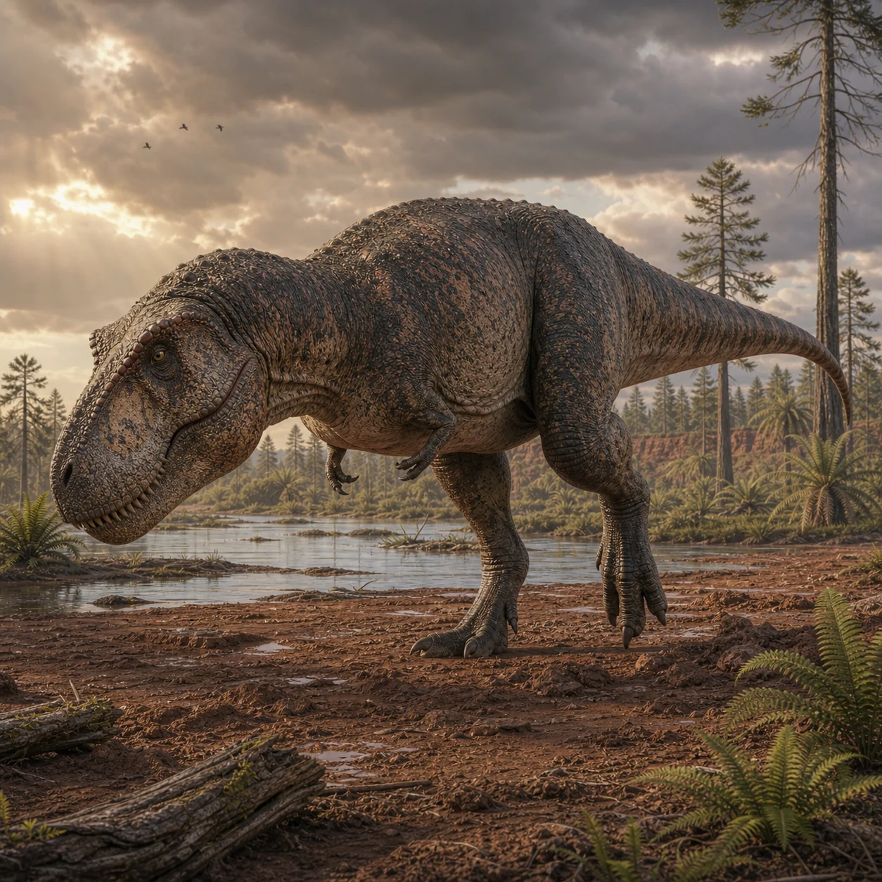 Lythronax — reconstrução científica