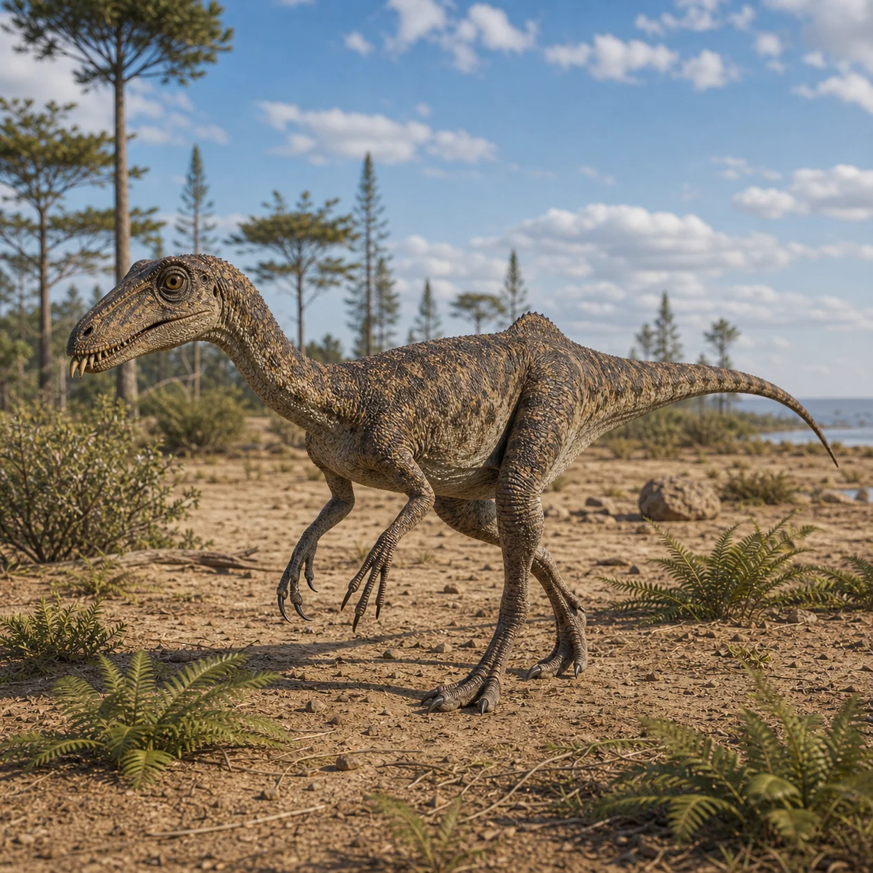 Masiakasaurus — reconstrução científica