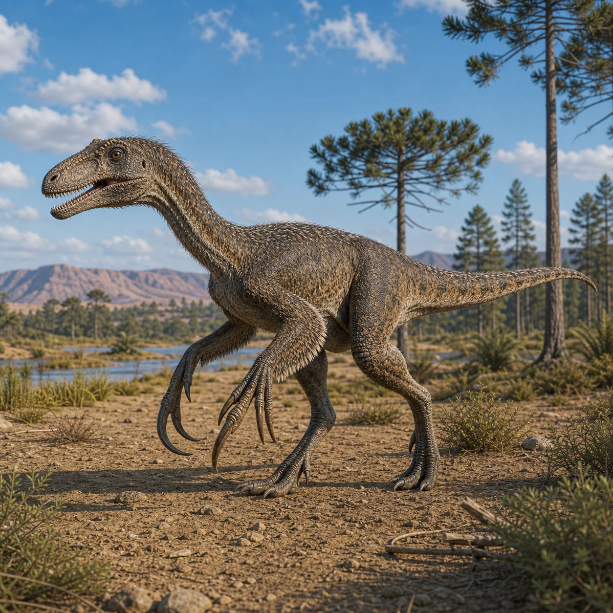 Megaraptor — reconstrução científica