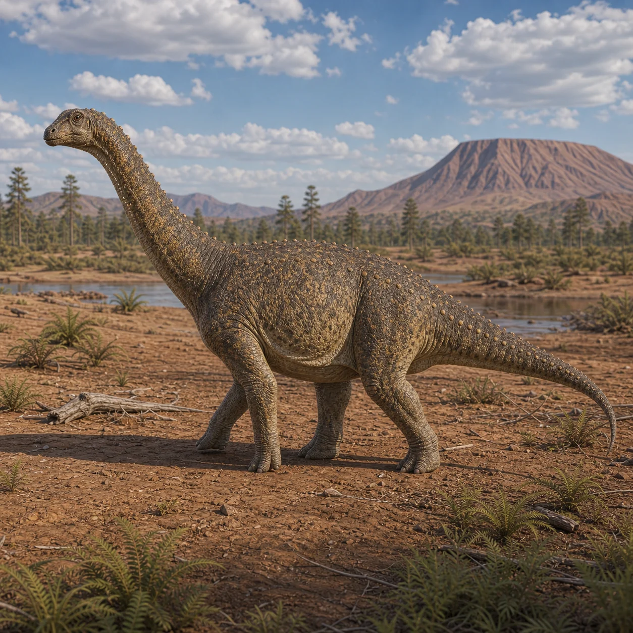 Neuquensaurus — reconstrução científica