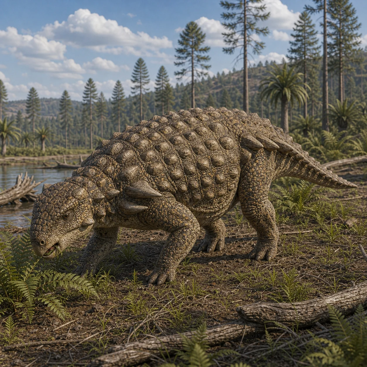 Nodosaurus — reconstrução científica
