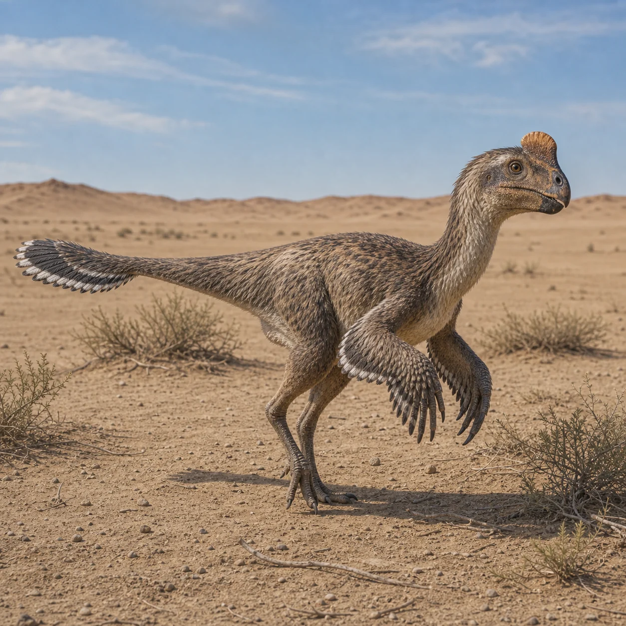 Oviraptor — reconstrução científica