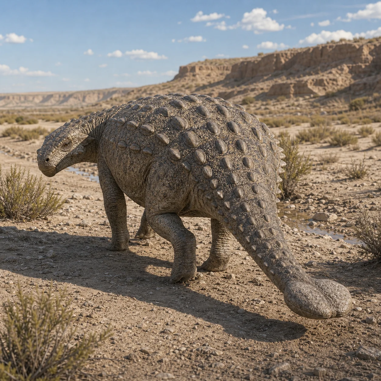 Pinacosaurus — reconstrução científica