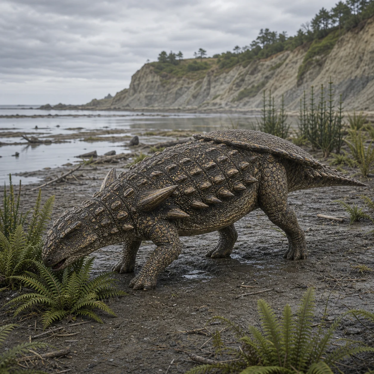 Polacanthus — reconstrução científica