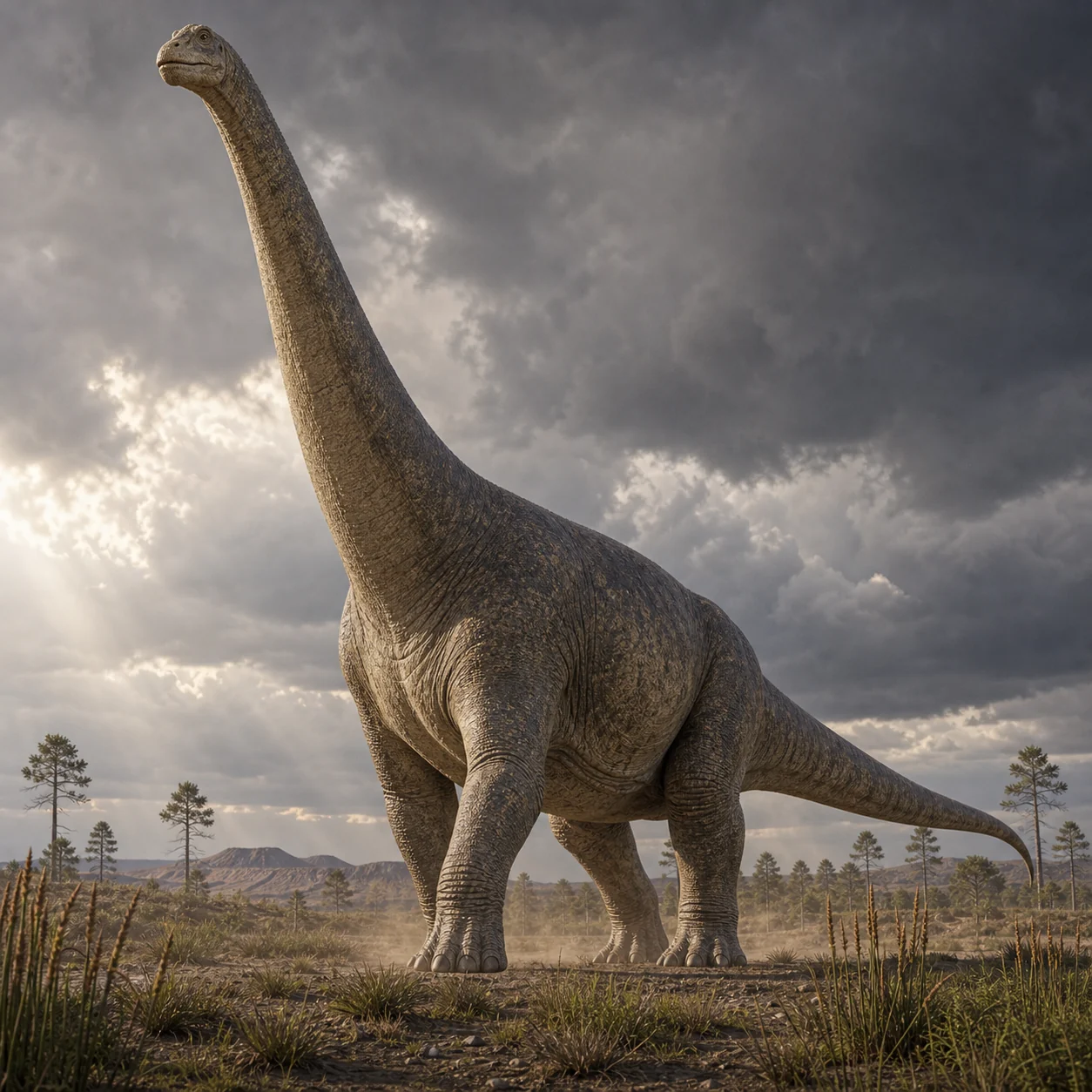 Puertasaurus — reconstrução científica