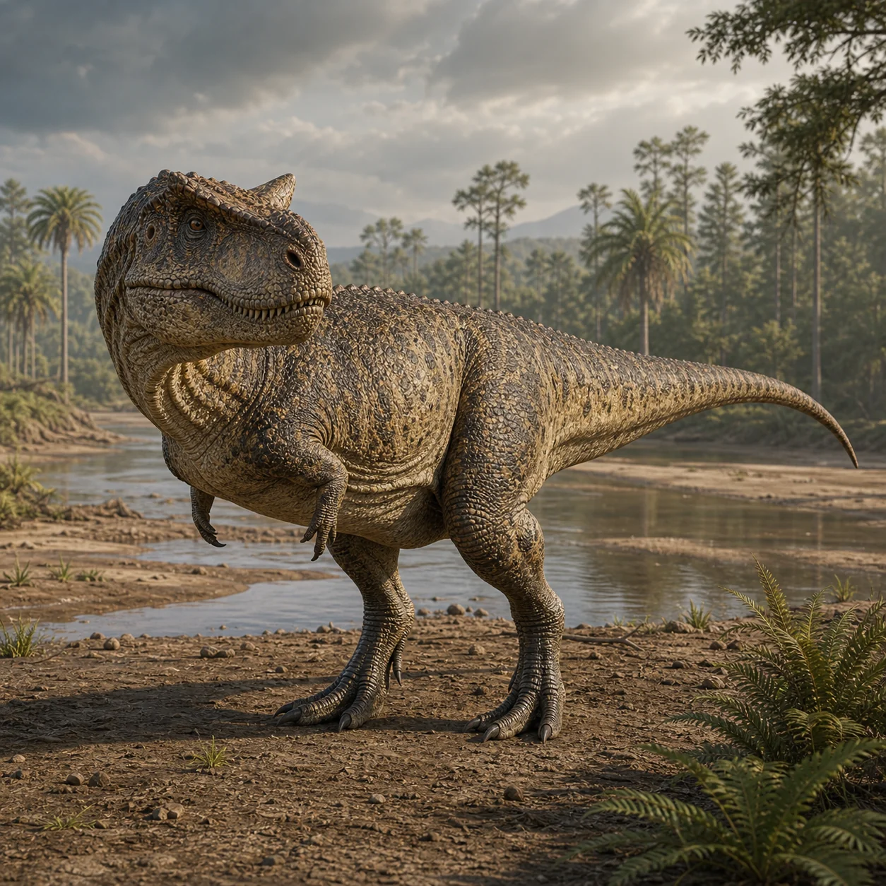 Rajasaurus — reconstrução científica