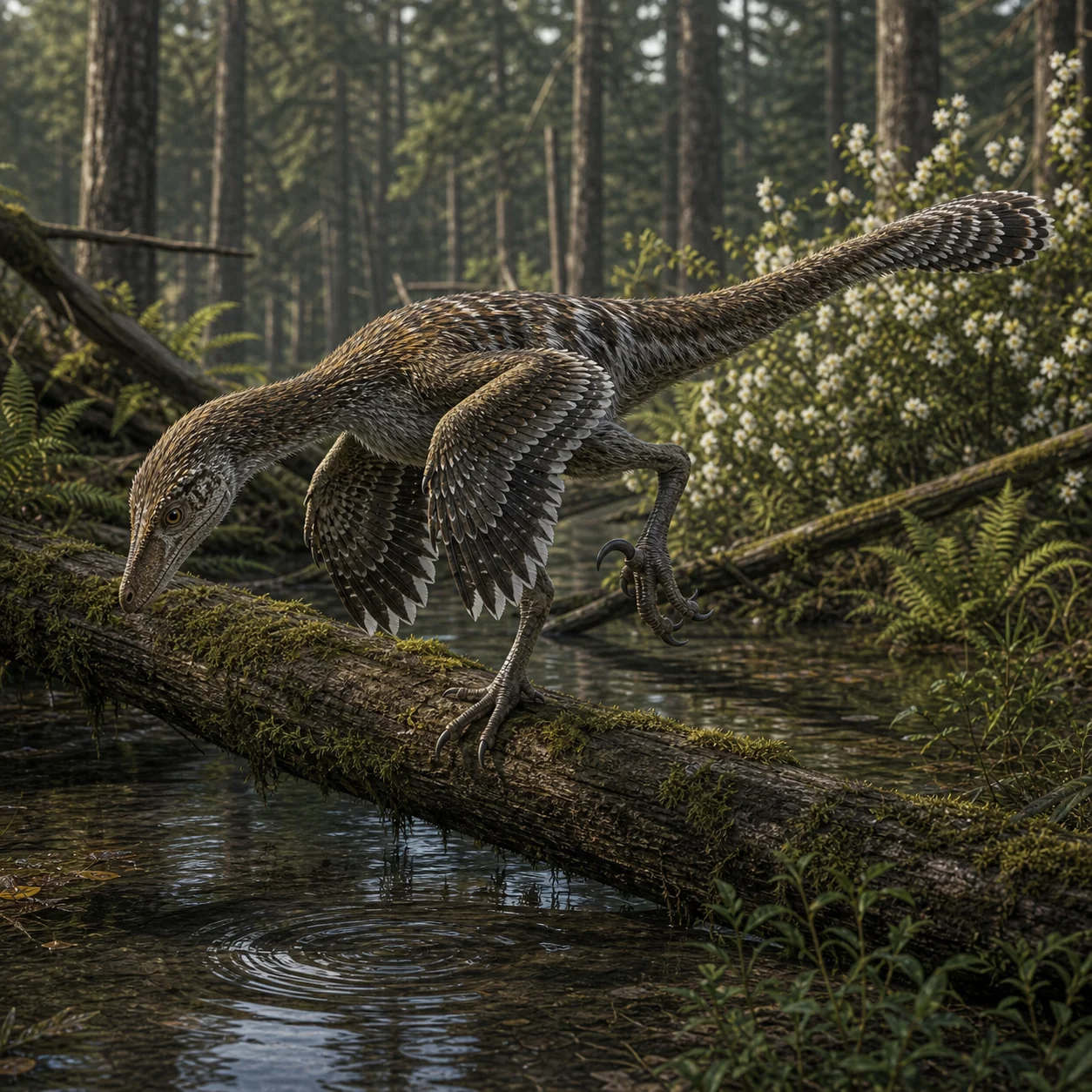 Saurornitholestes — reconstrução científica