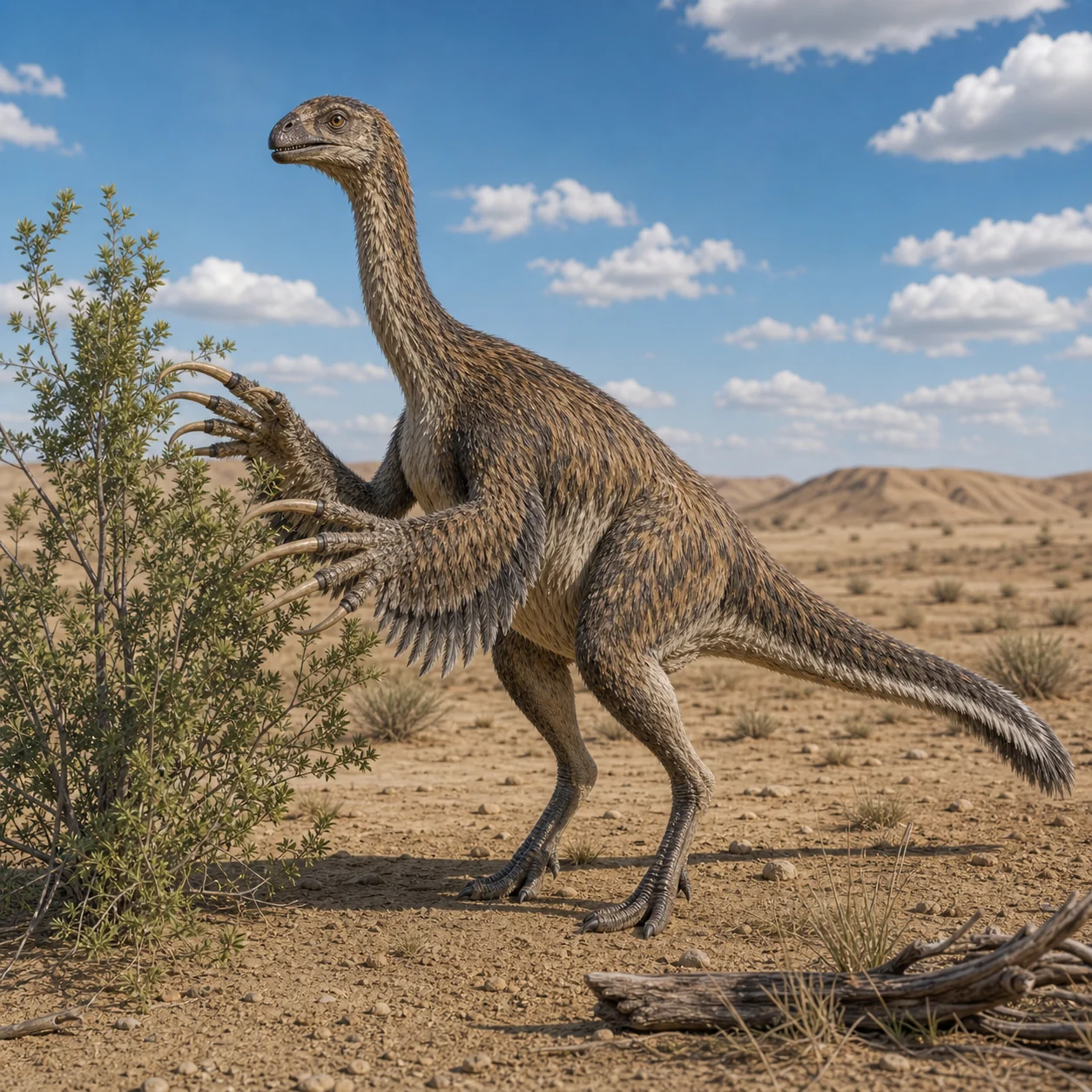 Segnosaurus — reconstrução científica