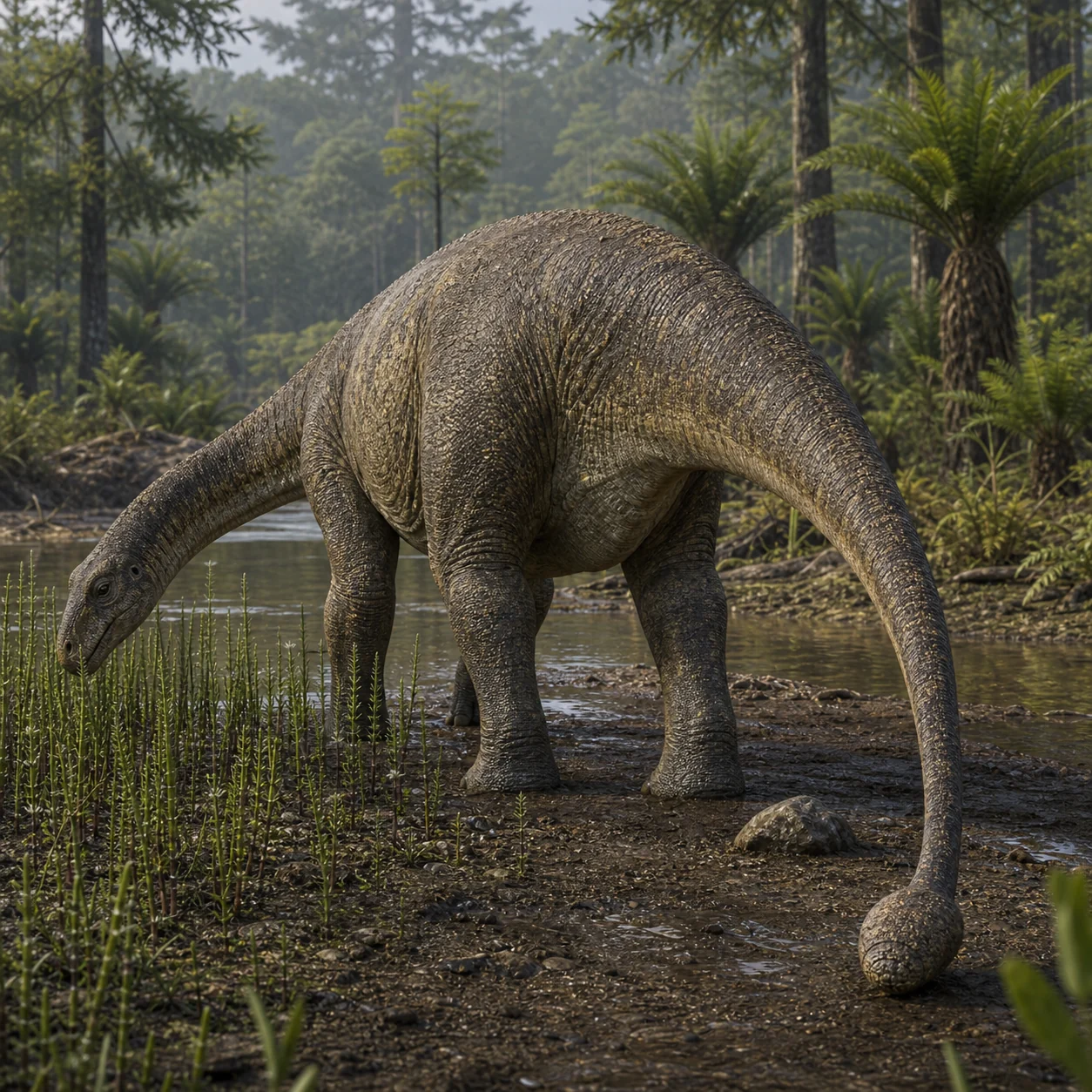 Shunosaurus — reconstrução científica