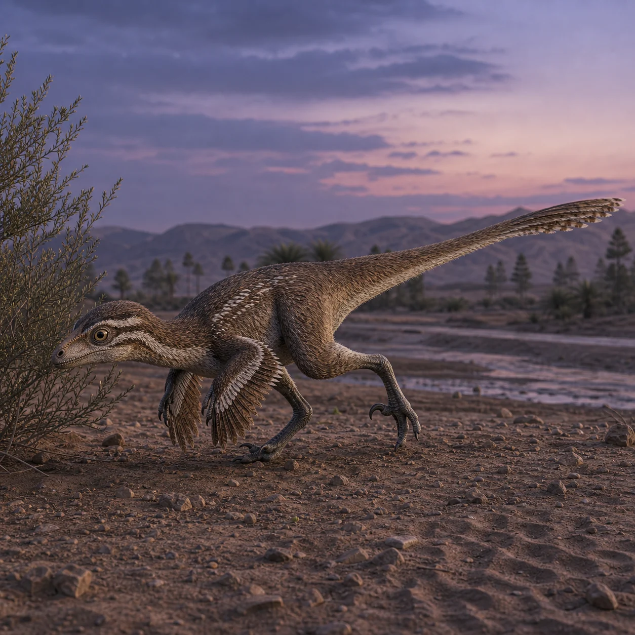 Sinornithoides — reconstrução científica