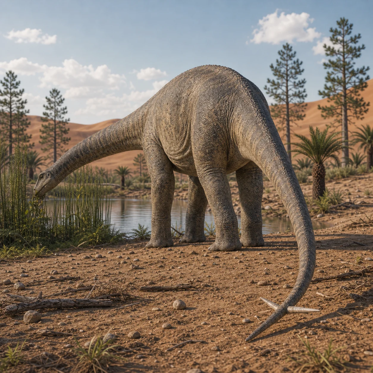 Spinophorosaurus — reconstrução científica