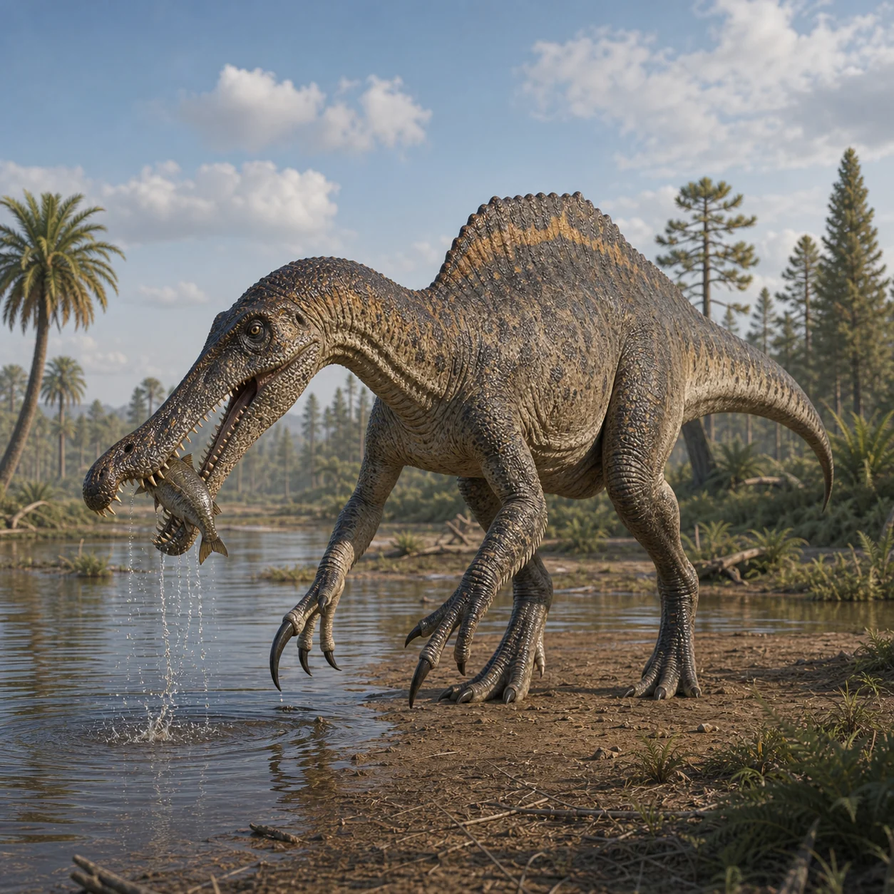 Suchomimus — reconstrução científica