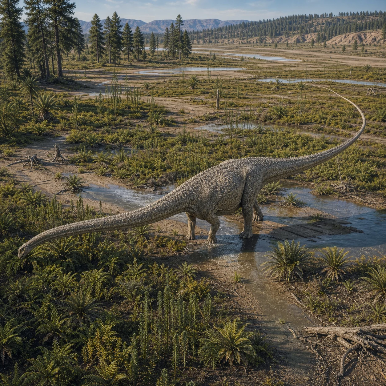 Supersaurus — reconstrução científica
