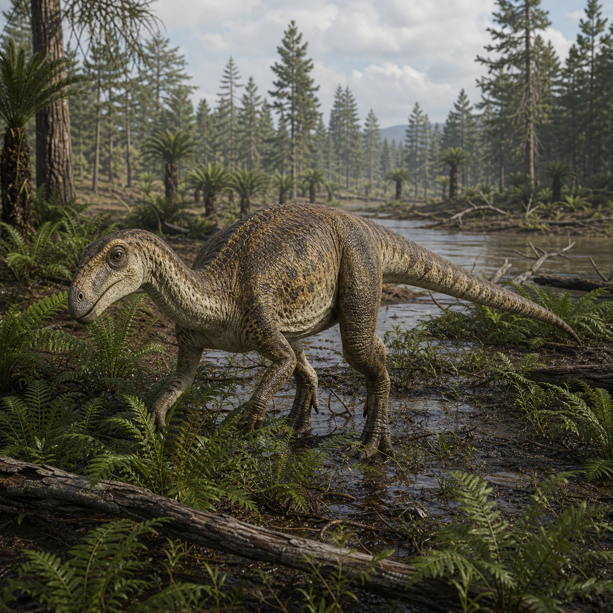 Thescelosaurus — reconstrução científica