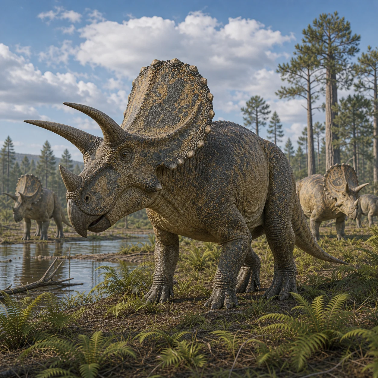 Torosaurus — reconstrução científica