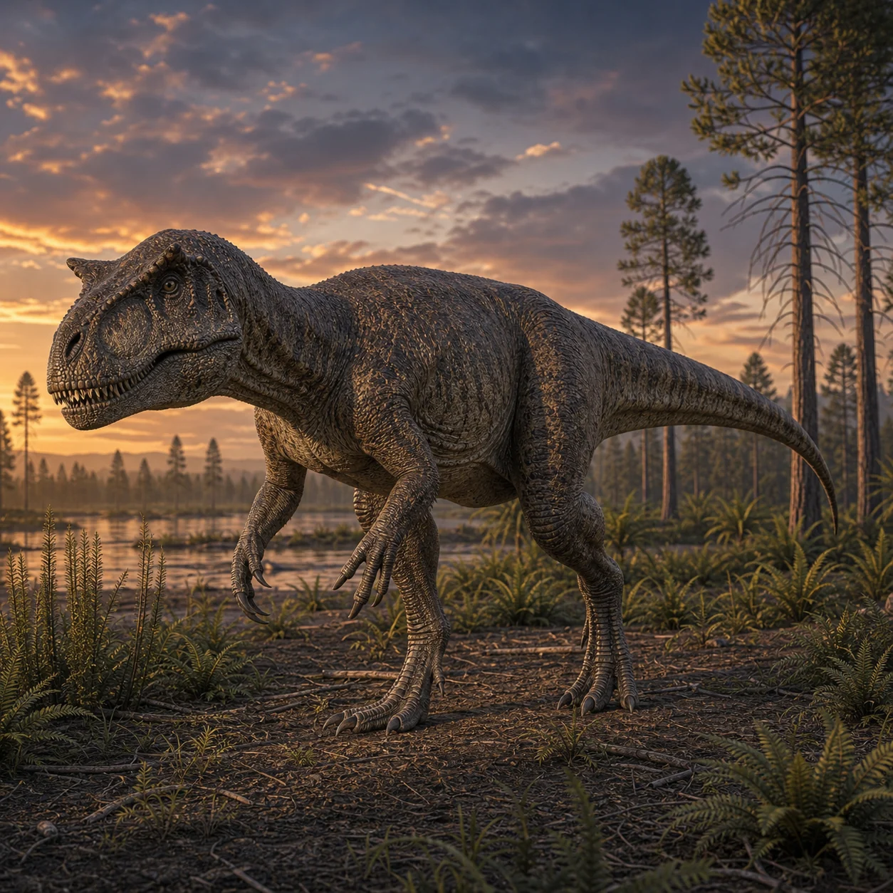 Torvosaurus — reconstrução científica