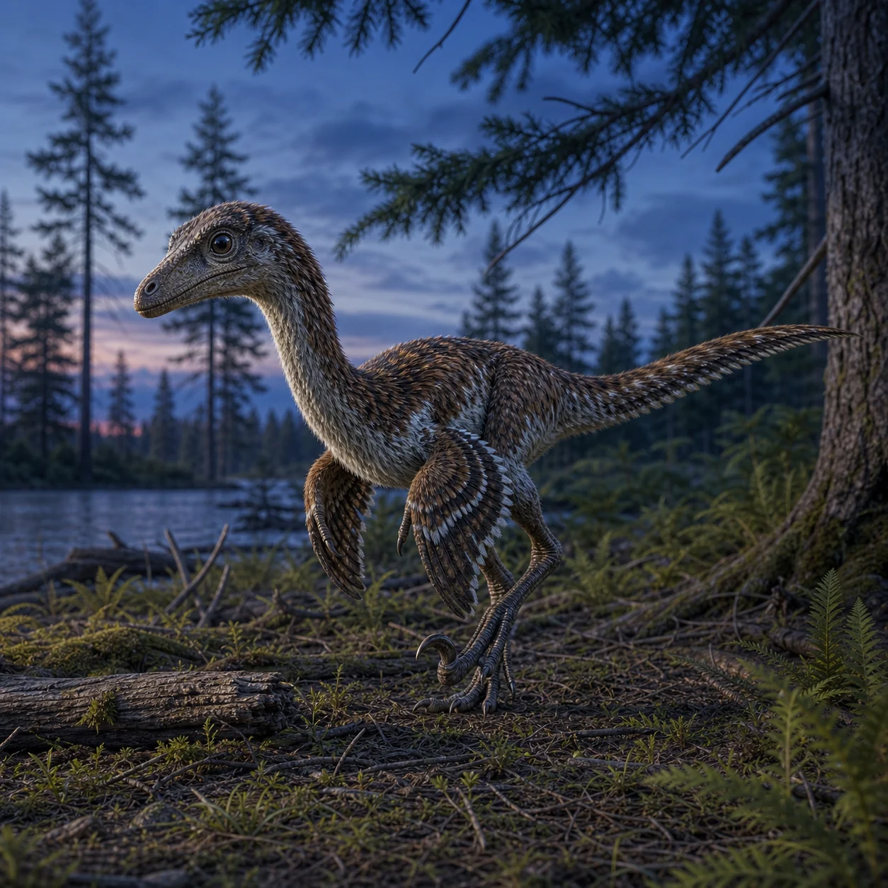 Troodon — reconstrução científica