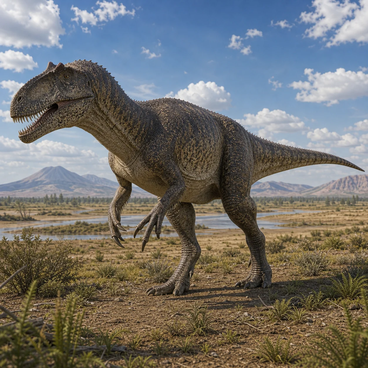 Tyrannotitan — reconstrução científica